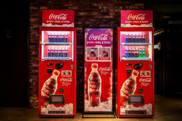 코카콜라슬러시자판기